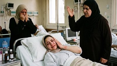 حماتى ضربتنى بالقلم 