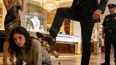 طرد حبيبته من المول 