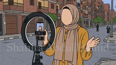 حكايه بلوجر لشهيرة عبد الحميد